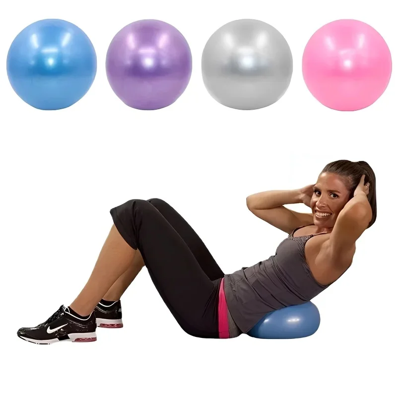 Pilates Yoga Ball Exercises - 25 センチメートルヨガボールエクササイズ体操フィットネスピラティスボールバランスエクササイズジムフィットネスヨガボール屋内トレーニングヨガボールコア