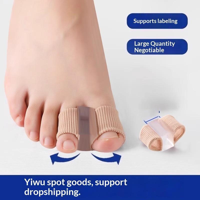 Toe Separator Silicon - 1/2 個シリコンつま先スプレッダー指セパレーター外反母趾矯正器親指矯正ストレートナー足ケア整形外科