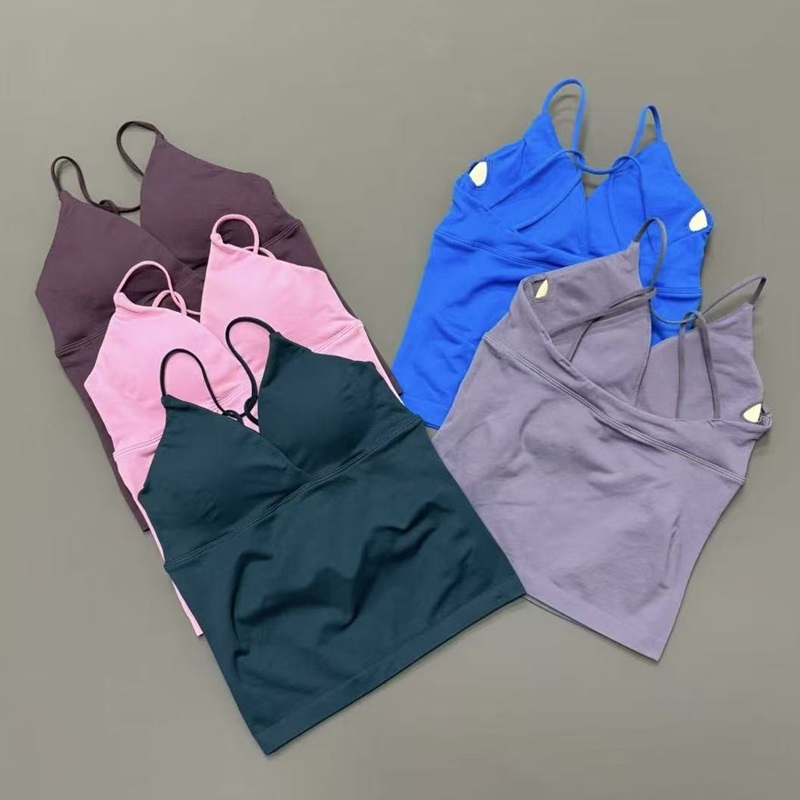 Pilates Yoga Jacket - ビジョントゥイストフロントロングライントップジムスポーツヨガトップス女性用速乾薄型ストラップワークアウトベストプッシュアップピラティスフィットネスタンク