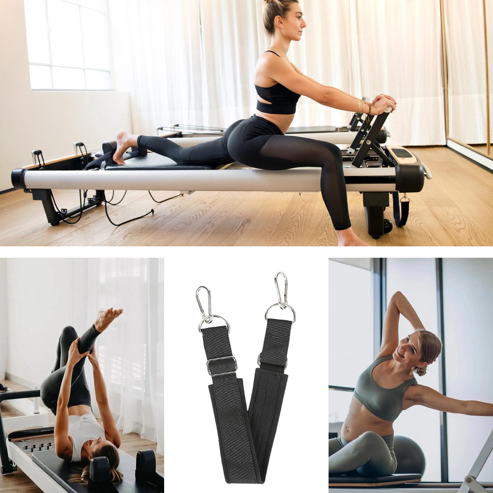 Pilates & Yoga With Katja Youtube - ピラティスフットストラップ厚みのある調節可能な滑り止め高耐久ヨガピラティスリフォーマーフットストラップホームジムスタジオホテル寮用