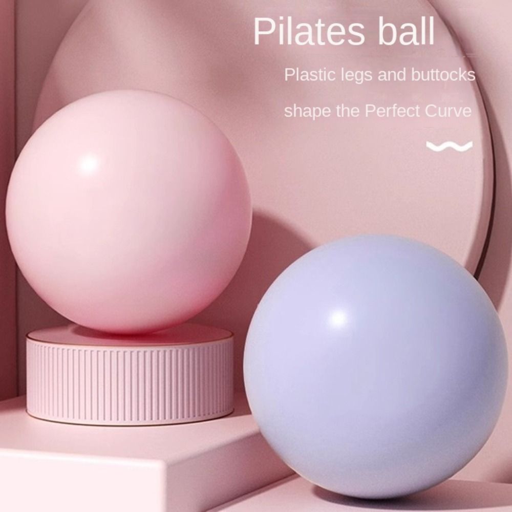 Pilates Yoga Ball Exercises - PVC滑り止めヨガボール,大型エクササイズボール,ピラティス,ピラティス,屋内トレーニング用