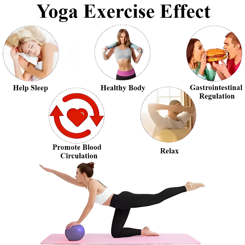 25 センチメートルヨガボールエクササイズ体操フィットネスピ - Pilates Yoga Ball Exercises のレビューと価格