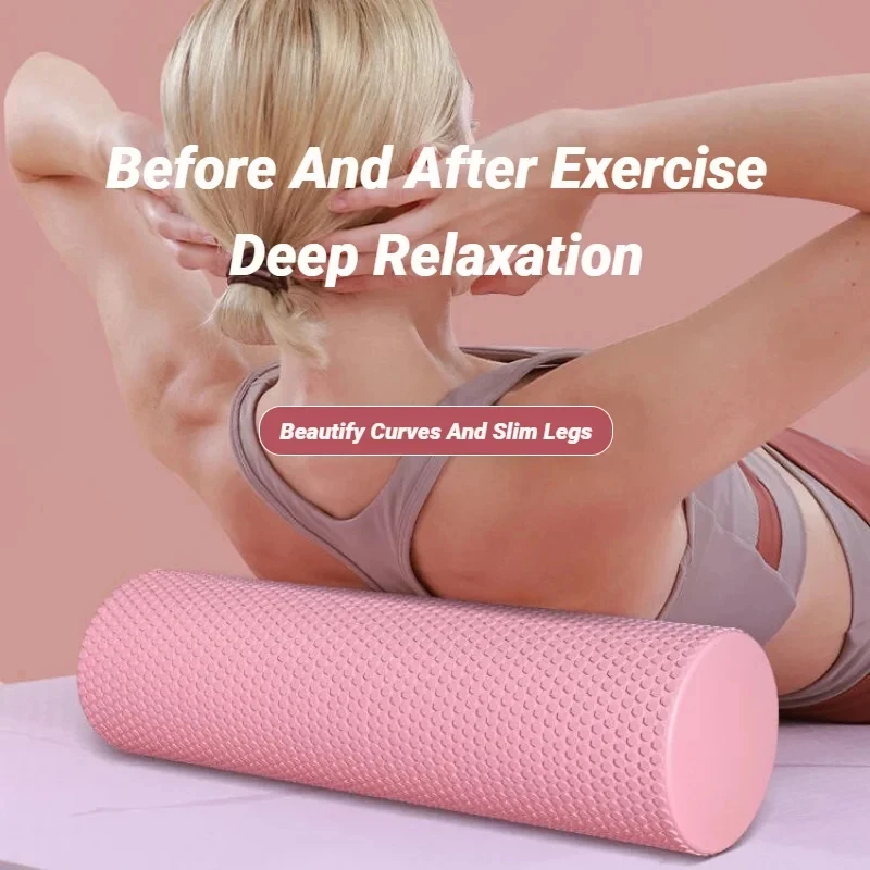六角形のEVAフォームヨガローラー、10cm×30cmのマッ - Pilates Yoga Home Workout のレビューと価格
