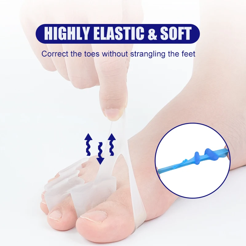 1 ペアシリコンつま先セパレーター腱膜瘤コレクターハンマーつ - Toe Separator Silicon のレビューと価格