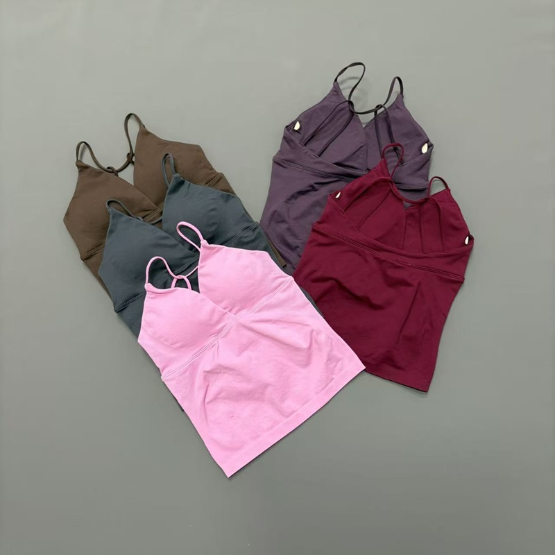 ビジョントゥイストフロントロングライントップ女性用ホルターV - Pilates Yoga Jacket のレビューと価格