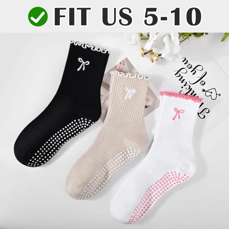 プロフェッショナルヨガソックス、コットンストラップシリコン滑 - Pilates & Yoga With Katja Youtube のレビューと価格