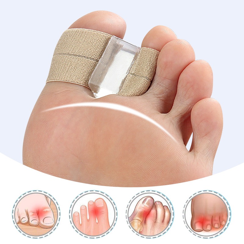 外反母趾の予防と親指の重なりを防ぐためのデュアルホールトゥセ - Toe Separator Silicon のレビューと価格