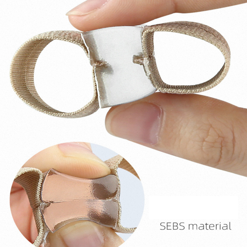 外反母趾の予防と親指の重なりを防ぐためのデュアルホールトゥセ - Toe Separator Silicon のレビューと価格