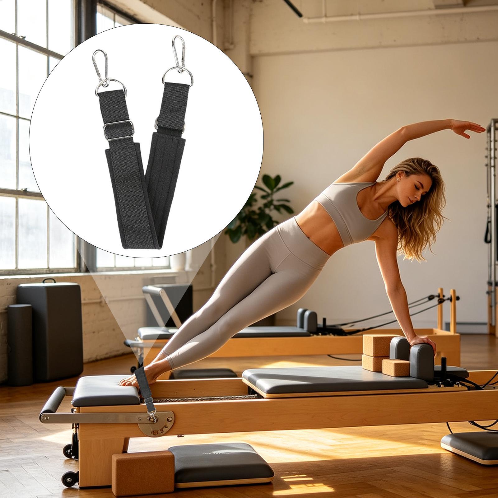 ピラティスフットストラップ厚みのある調節可能な滑り止め高耐久 - Pilates & Yoga With Katja Youtube のレビューと価格