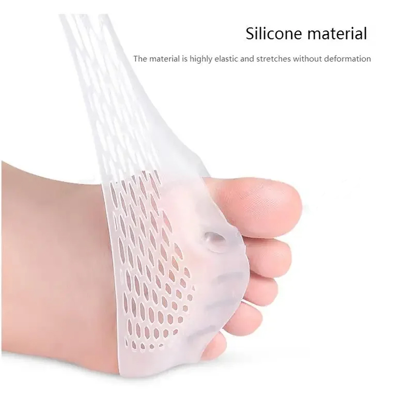 5穴ハニカム中足骨パッド、つま先セパレーター、つま先スペーサ - Toe Separator Silicon のレビューと価格