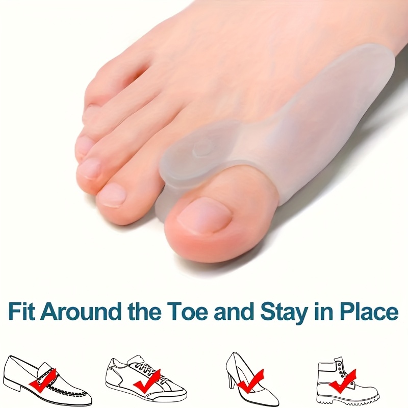 シリコン製のつま先カバー1組、快適な親指セパレーター/つま先 - Toe Separator Silicon のレビューと価格