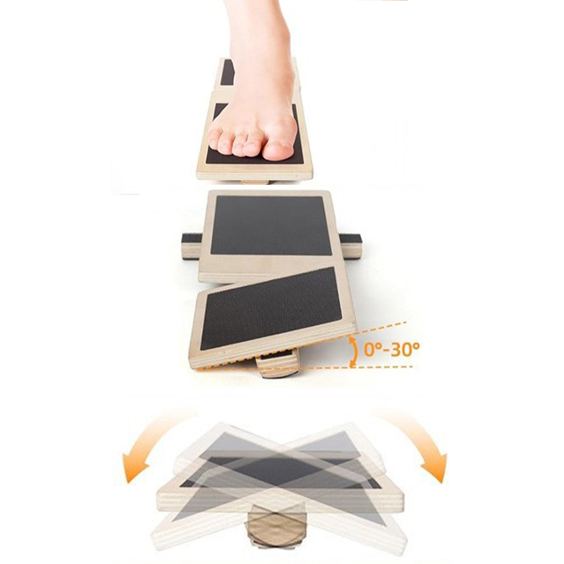スカイホープ-D シングルレッグアンクルバランスボード 足力 - Pilates Yoga Board のレビューと価格