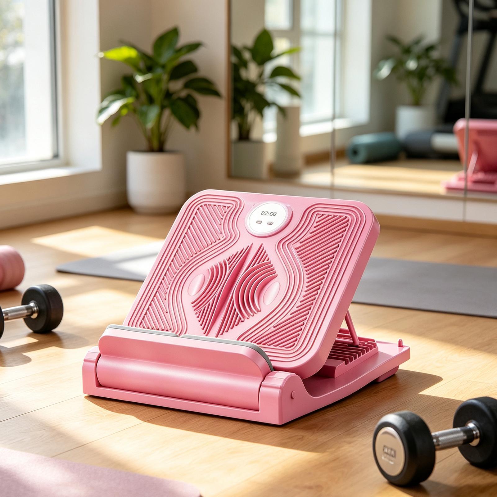 調節可能な滑り止め付きふくらはぎストレッチボード、タイマー付 - Pilates Yoga Board のレビューと価格