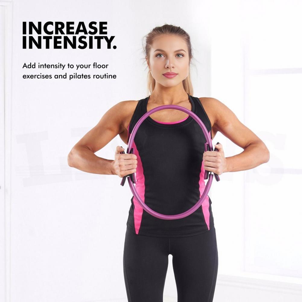 女性ヨガフィットネスリングサークルピラティス女性ガールエクサ - Pilates Yoga Home Workout のレビューと価格