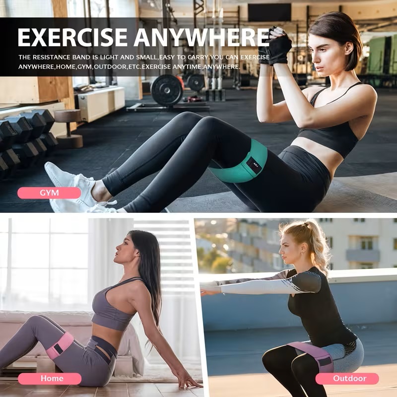 3本/1本入りの脚とヒップ用レジスタンスバンド、ヨガ、ピラテ - Pilates Yoga Home Workout のレビューと価格