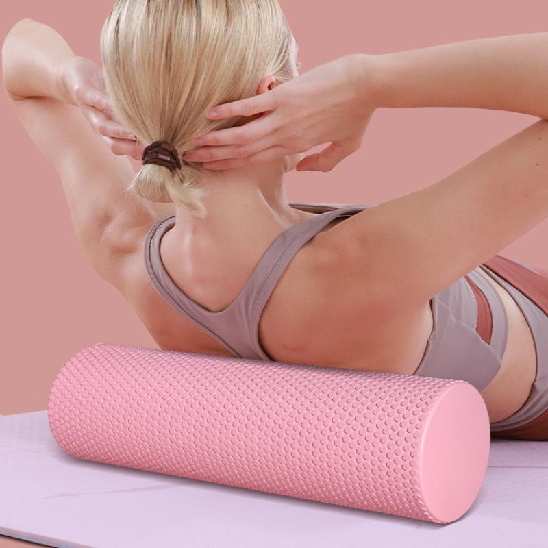ヨガローラー ラウンド EVA フォームシリンダーローラー  - Pilates Yoga Home Workout のレビューと価格