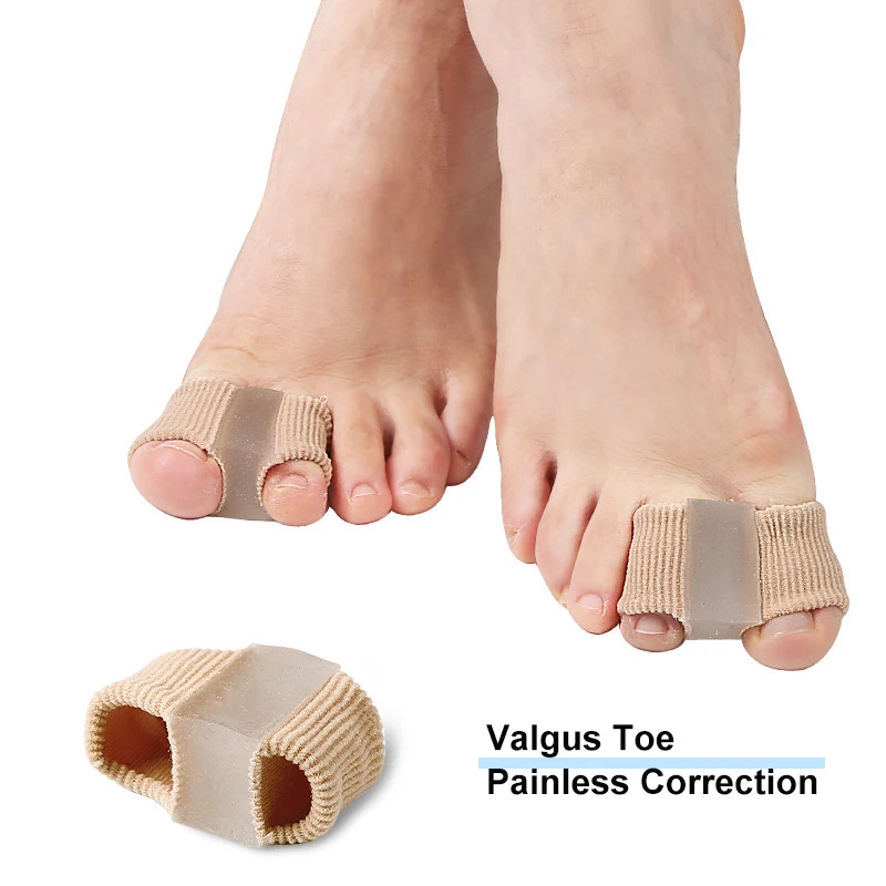 ゲルバニオンつま先セパレーター、親指用生地裏地付き、シリコン - Toe Separator Silicon のレビューと価格