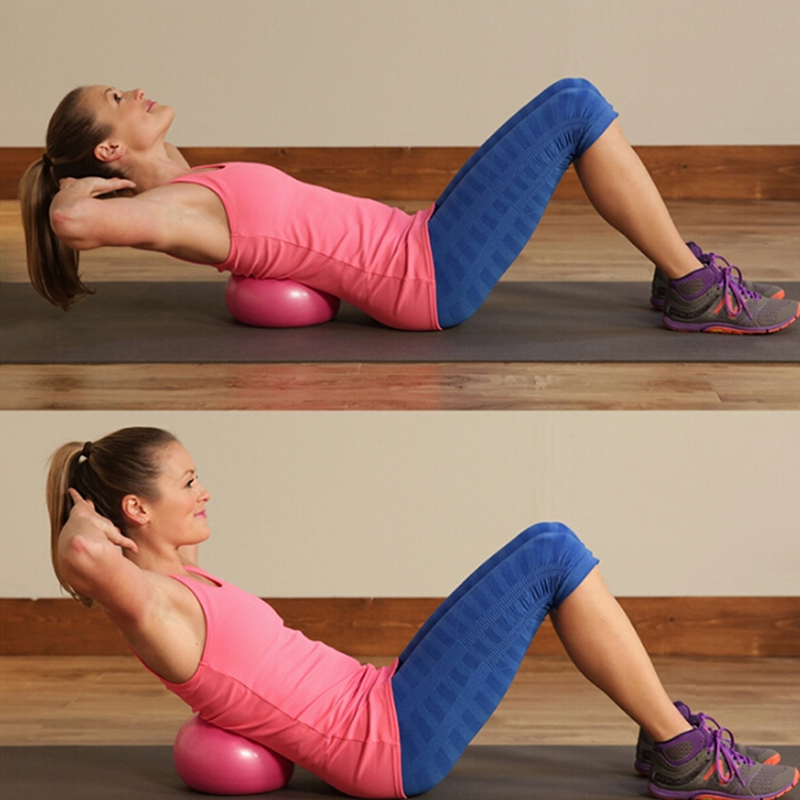 新しい 25 センチメートルヨガボールエクササイズ体操フィッ - Pilates Yoga Ball Exercises のレビューと価格