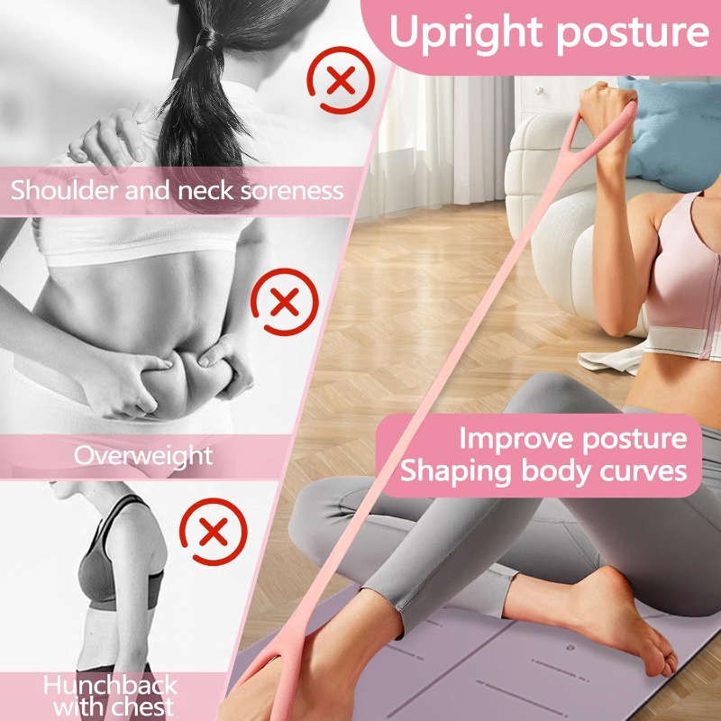 ヨガのレジスタンスバンド、弾性フィットネスストレッチロープに - Pilates Yoga Board のレビューと価格