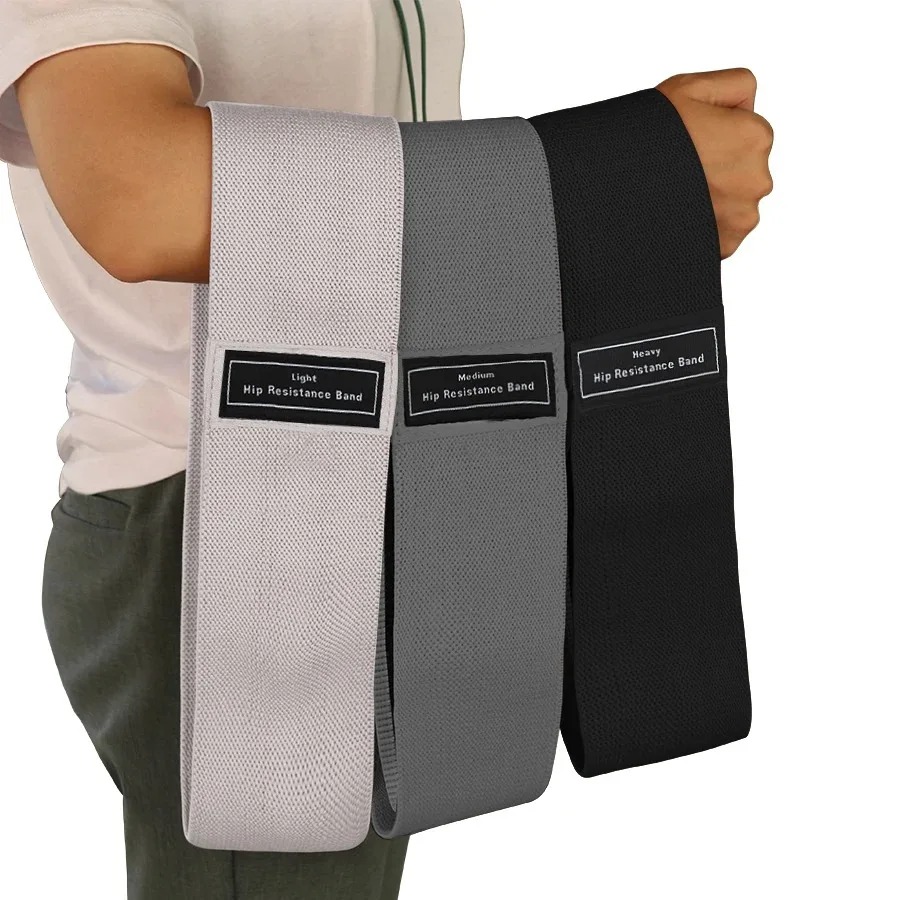 ファブリック抵抗ヒップブーティーバンド臀部太もも弾性トレーニ - Pilates Yoga Board のレビューと価格