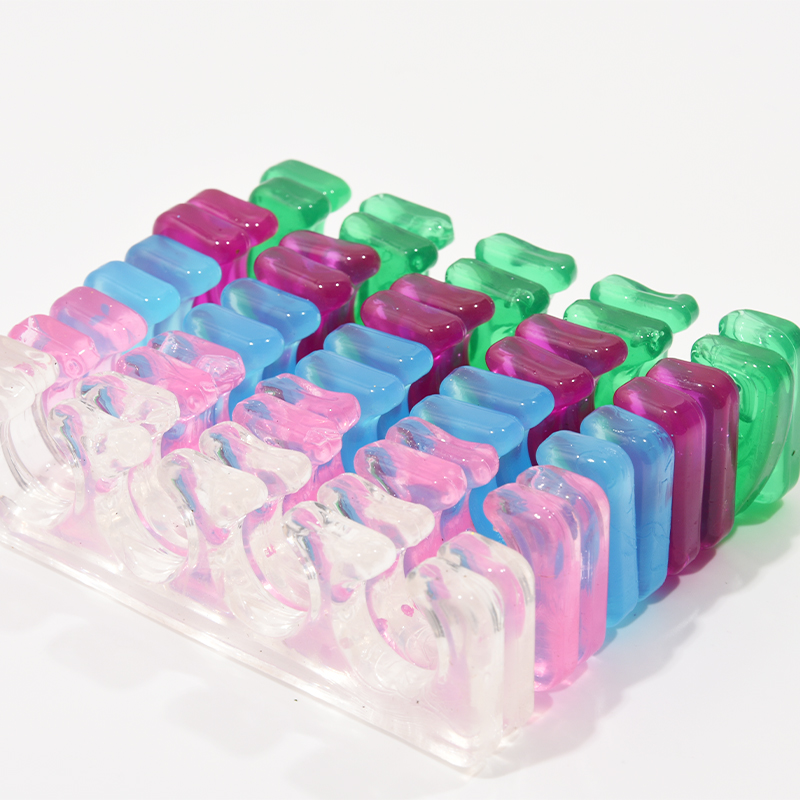2 個ソフトシリコン指つま先セパレーターマニキュアペディキュ - Toe Separator Silicon のレビューと価格
