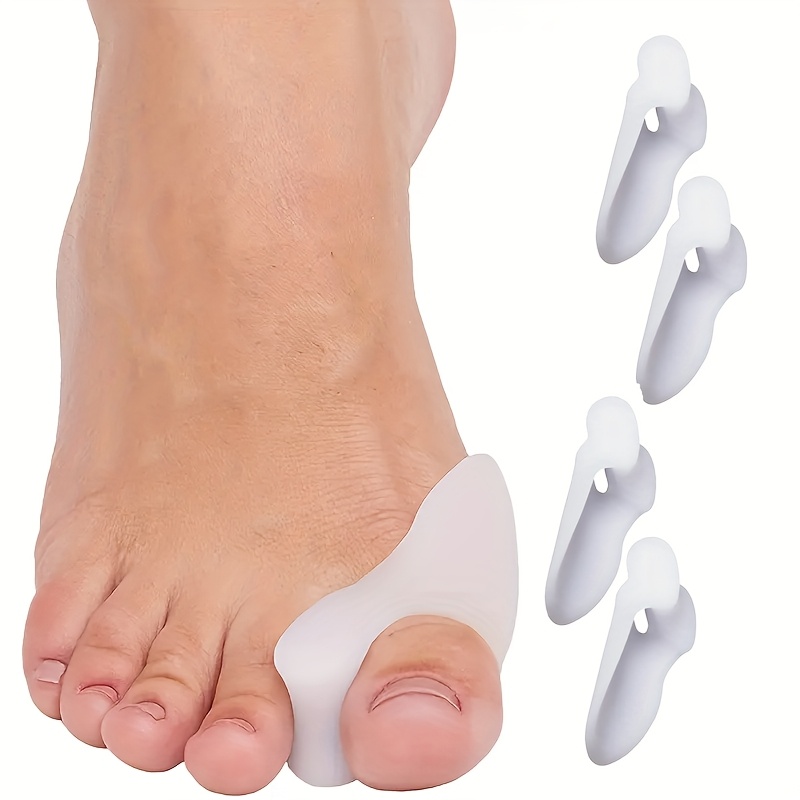 シリコン製ビッグトゥセパレーター、シングルホール外反母趾矯正 - Toe Separator Silicon のレビューと価格