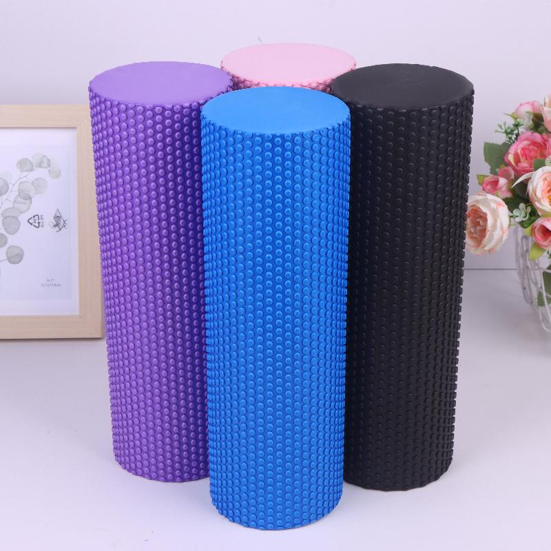 1PC EVA フォームヨガローラー 10 × 30 センチ - Pilates Yoga Home Workout のレビューと価格